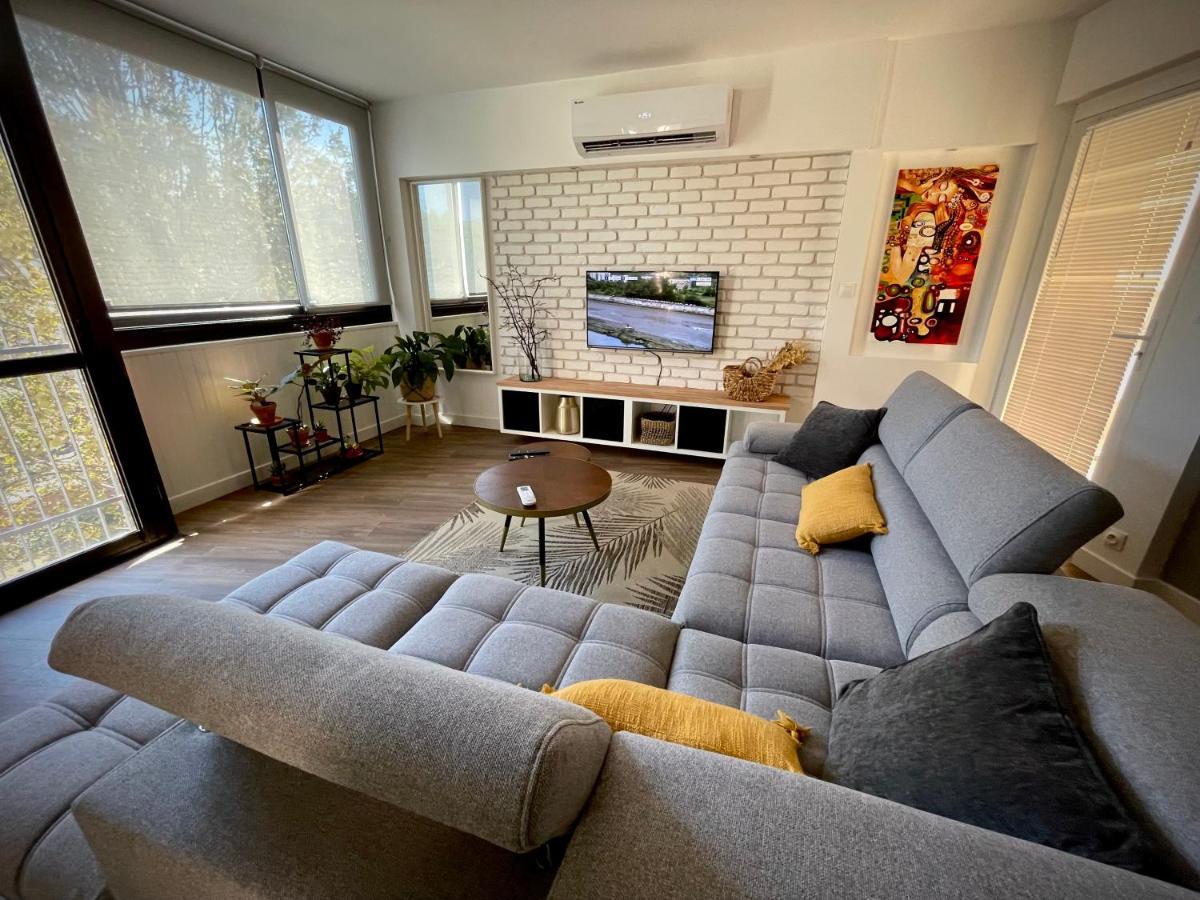 Tres Bel Appartement Central, Au Calme Avec Balneo Perpignan Eksteriør bilde